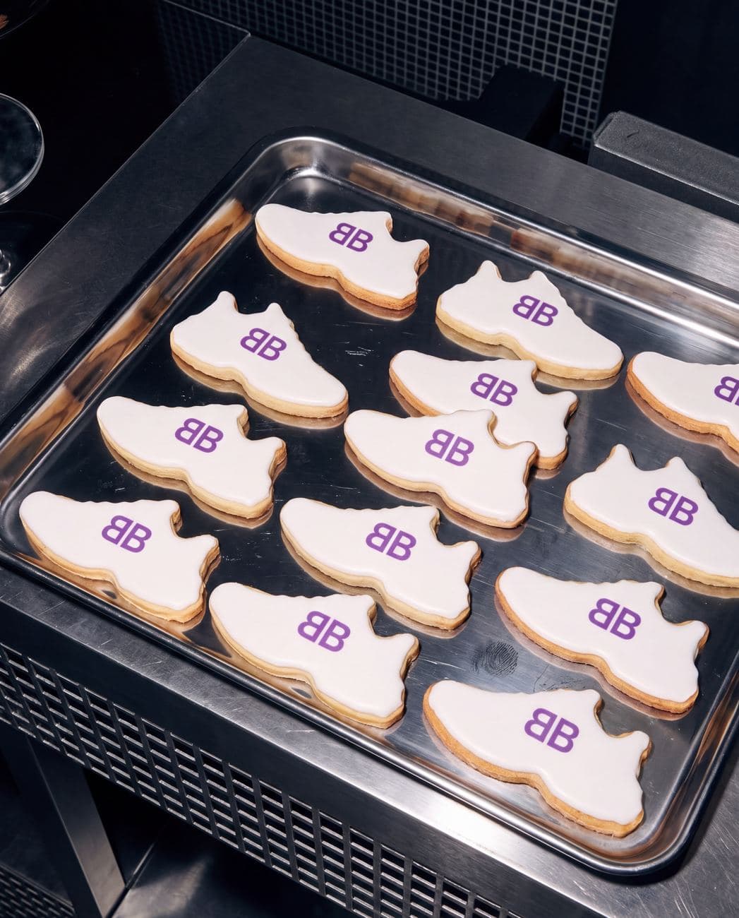 Création sucrée réalisée pour une expérience presse